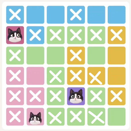 Step 3 in Meowdoku